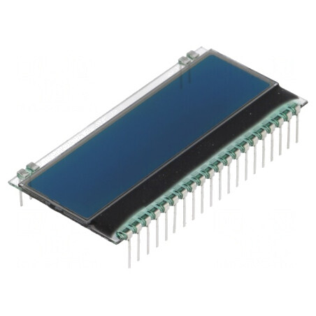 Afișaj LCD Alfanumeric 16x2 Albastru 20 PIN | Electronic-mag.ro | Componente Electronice