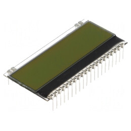Afișaj LCD Alfanumeric 16x2 Galben-Verde | Electronic-mag.ro | Componente Electronice