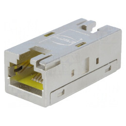 Cuplă | RJ45 | PIN: 8 | Cat: 6 | ecranat | Dispunere: 8p8c | pe cablu | 09455451560