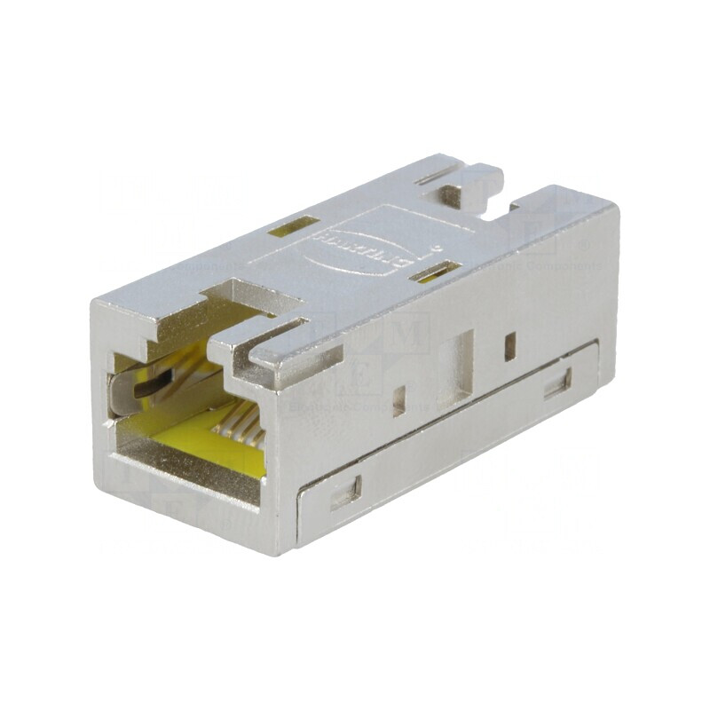 Cuplă RJ45 Cat6 Ecranată 8p8c pe Cablu | Electronic-mag.ro | Componente Electronice