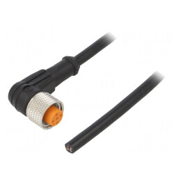 Cablu de conectare | M12 | PIN: 4 | în unghi | 10m | mufă | 250VAC | 4A | 1205 04 002 10M