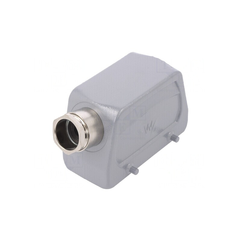 Carcasă pentru conectori HDC dimensiune 16 pe cablu M25 | Electronic-mag.ro | Componente Electronice