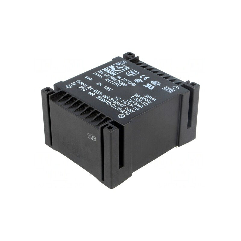 Transformator Încapsulat 30VA 2x18V 833mA | Electronic-mag.ro | Componente Electronice Transformator Încapsulat 30VA 2x18V 833mA | Electronic-mag.ro | Componente Electronice