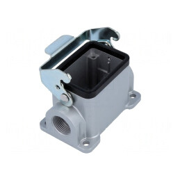 Carcasă pentru Conectori HDC C146 E6 cu Clichet | Electronic-mag.ro | Componente Electronice