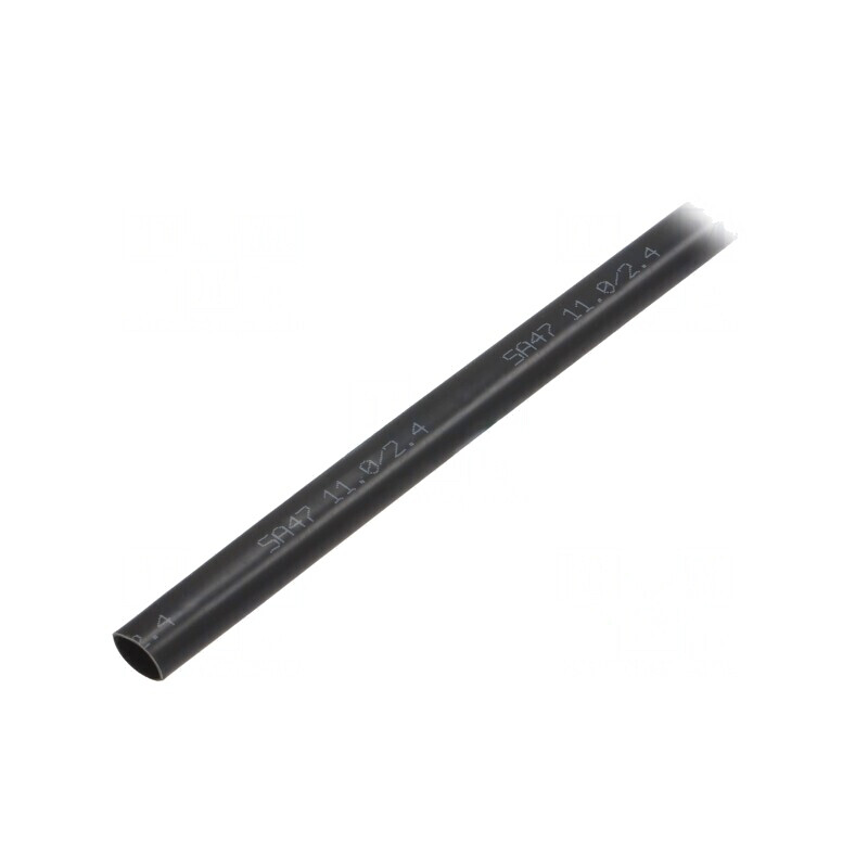 Manșon termocontractabil cu adeziv 11mm 1,2m negru | Electronic-mag.ro | Componente Electronice