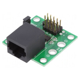 Adaptor RJ45 pentru Servomecanisme 4 Canale | Electronic-mag.ro | Componente Electronice