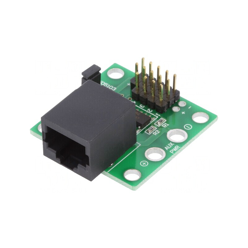 Adaptor RJ45 pentru Servomecanisme 4 Canale | Electronic-mag.ro | Componente Electronice