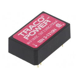 Convertor DC/DC 3W 9-18V la 3.3V 750mA DIP24 | Electronic-mag.ro | Componente Electronice