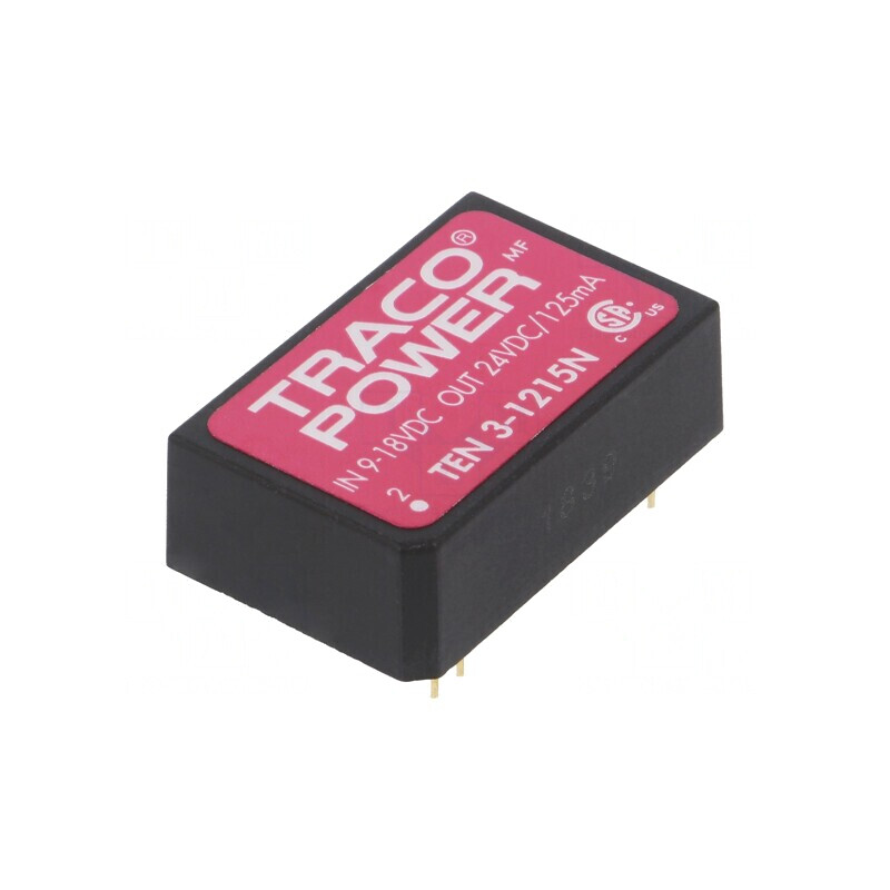 Convertor DC/DC 3W 9-18V la 24V 125mA DIP24 | Electronic-mag.ro | Componente Electronice Convertor DC/DC 3W 9-18V la 24V 125mA DIP24 | Electronic-mag.ro | Componente Electronice