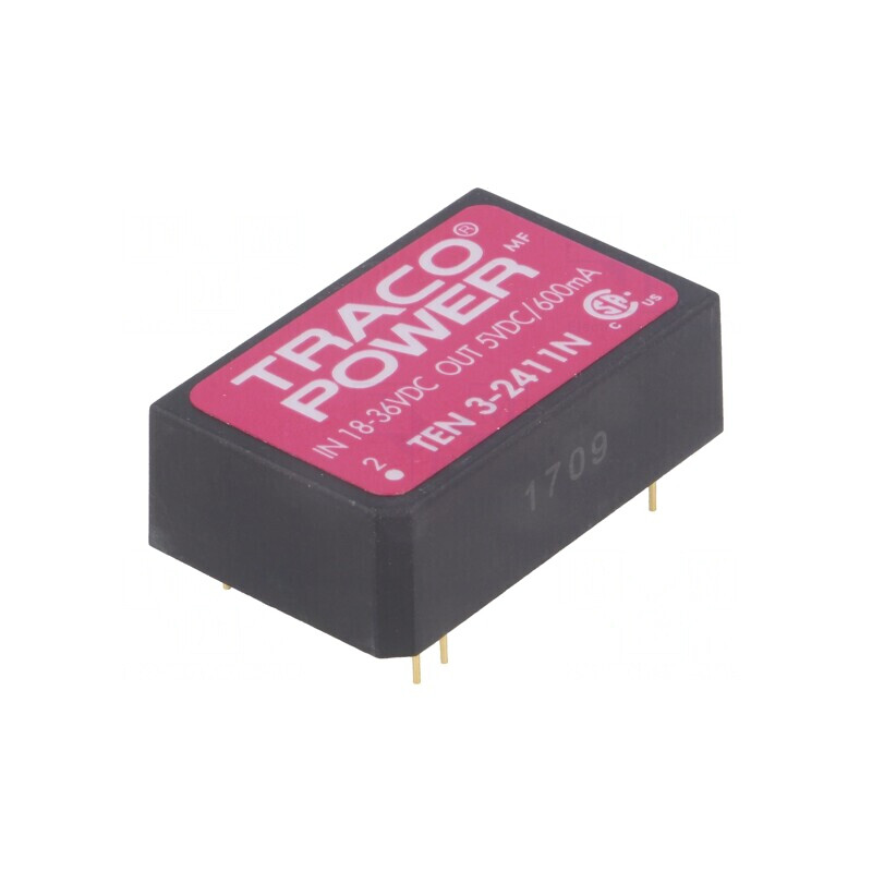 Convertor DC/DC 3W 18-36V la 5V 600mA DIP24 | Electronic-mag.ro | Componente Electronice Convertor DC/DC 3W 18-36V la 5V 600mA DIP24 | Electronic-mag.ro | Componente Electronice