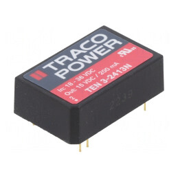 Convertor DC/DC 3W 18-36V la 15V 200mA DIP24 | Electronic-mag.ro | Componente Electronice