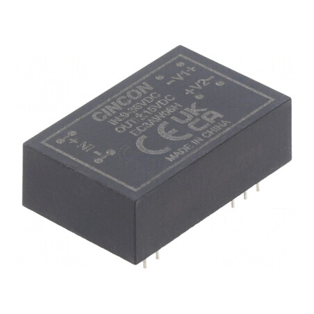 Convertor DC/DC 3W 9-36V la 15V/-15V DIP24 | Electronic-mag.ro | Componente Electronice