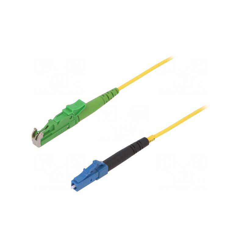 Patch cord fibră optică LC/APC to LC/UPC 1m 9/125um | Electronic-mag.ro | Componente Electronice