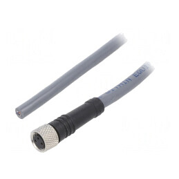 Cablu Conectare M8 3 PIN 3m Mufă 63VAC 2.7A PUR