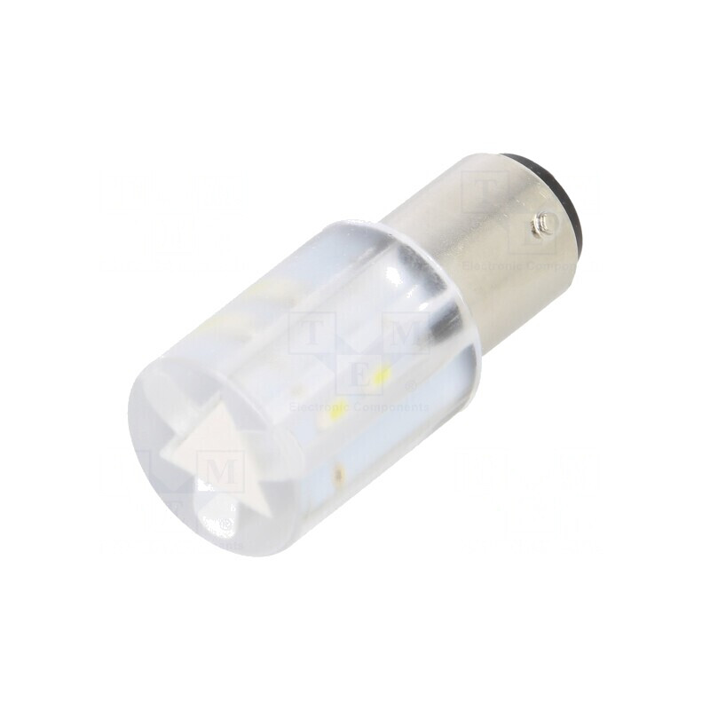 Lampă de Control LED BA15D T20 Albă 24V | Electronic-mag.ro | Componente Electronice