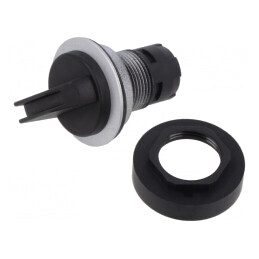 Comutator Rotativ 22mm 3 Poziții IP65 | Electronic-mag.ro | Componente Electronice
