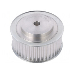 Roată de curea T5 aluminiu 36T 25mm | Electronic-mag.ro | Componente Electronice