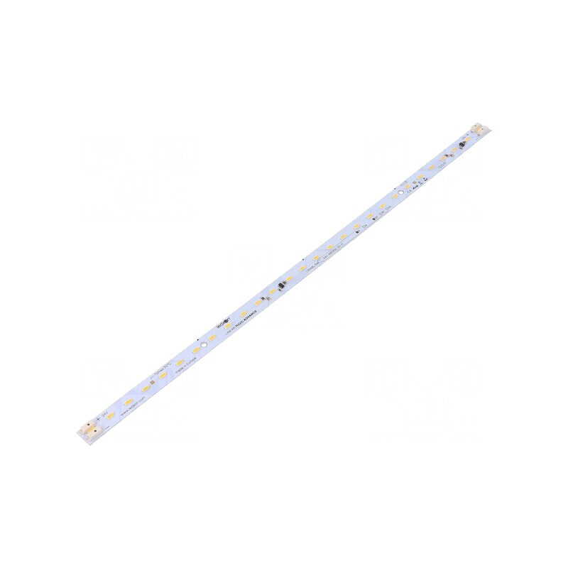 Baretă LED 24V Alb Cald 10mm 300mm CRI 80 120° 4014 | Electronic-mag.ro | Componente Electronice