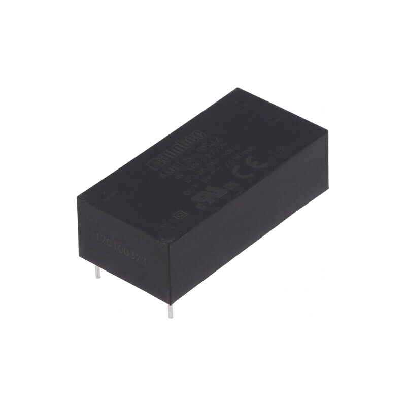 Convertor AC/DC 5W 9VDC AMEL5-9SJZ | Electronic-mag.ro | Componente Electronice