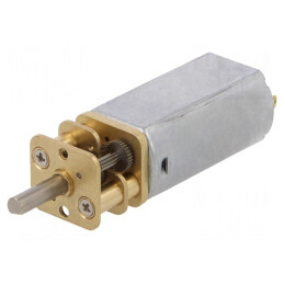 Motor DC cu Transmisie 6V 900mA Ax Crestătură D 35:1 | Electronic-mag.ro | Componente Electronice