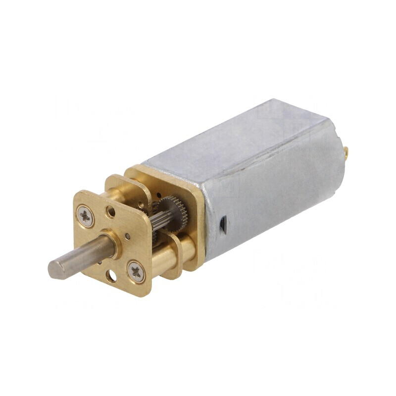 Motor DC cu Transmisie 6V 900mA Ax Crestătură D 35:1 | Electronic-mag.ro | Componente Electronice