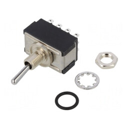 Comutator Basculant 2 Pozitii 4PDT ON-ON 6A | Electronic-mag.ro | Componente Electronice