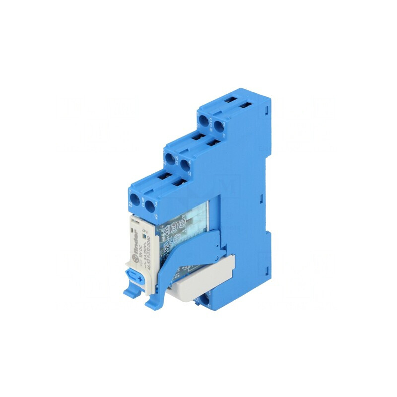 Releu intermediar DPDT 12VDC 8A | Electronic-mag.ro | Componente Electronice