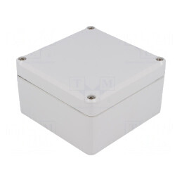 Carcasă Universală ABS Gri 100x100x57mm EUROMAS II | Electronic-mag.ro | Componente Electronice