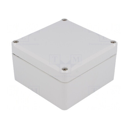 Carcasă Universală ABS Gri 100x100x57mm EUROMAS II | Electronic-mag.ro | Componente Electronice