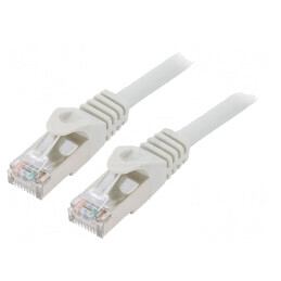 Patch Cord S/FTP Cat6a LSZH Gri 20m 27AWG