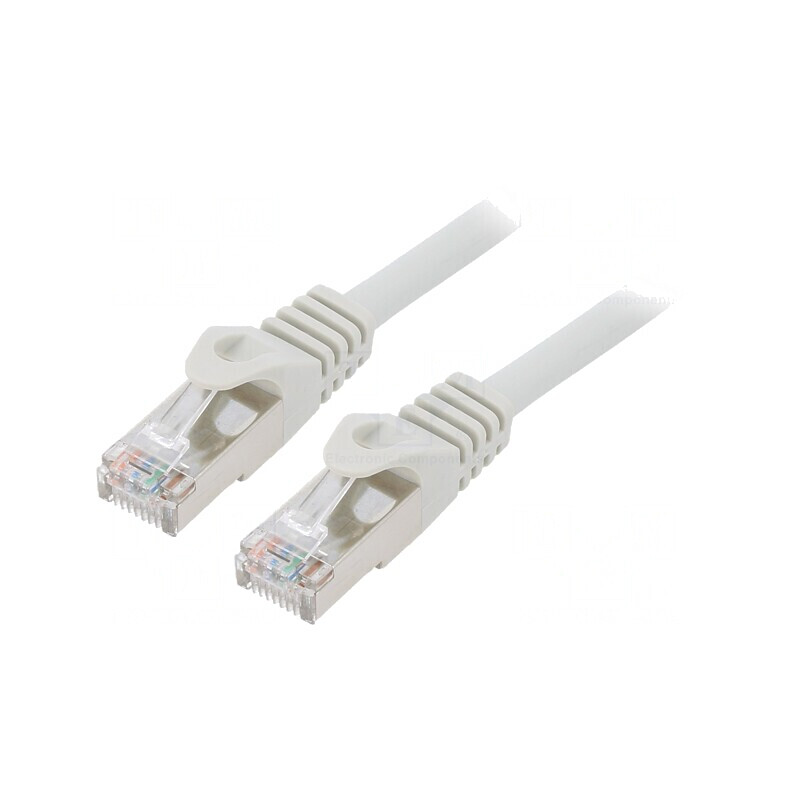 Patch Cord S/FTP Cat6a LSZH Gri 20m 27AWG | Electronic-mag.ro | Componente Electronice Patch Cord S/FTP Cat6a LSZH Gri 20m 27AWG | Electronic-mag.ro | Componente Electronice