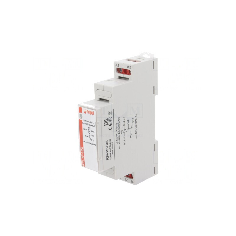 Releu monostabil SPDT 16A 90x17,5x64,6mm | Electronic-mag.ro | Componente Electronice