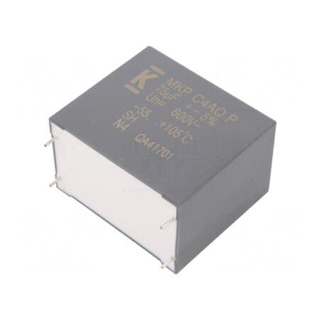 Condensator Polipropilenă DC-Link 75uF THT | Electronic-mag.ro | Componente Electronice