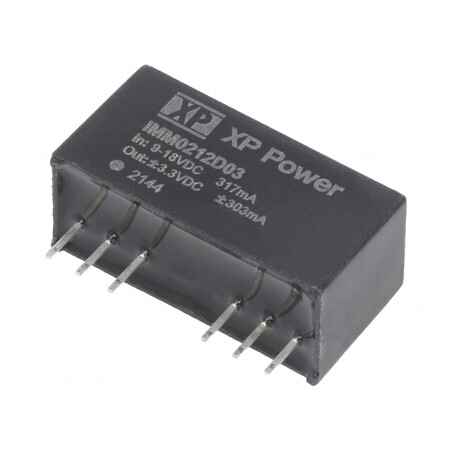 Convertor DC/DC 2W 9-18V la 3,3V/ -3,3V | Electronic-mag.ro | Componente Electronice