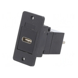 Adaptor USB-C Slim Plastic CP30611X | Electronic-mag.ro | Componente Electronice