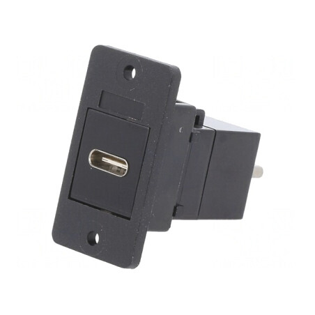 Adaptor USB-C Slim Plastic CP30611X | Electronic-mag.ro | Componente Electronice