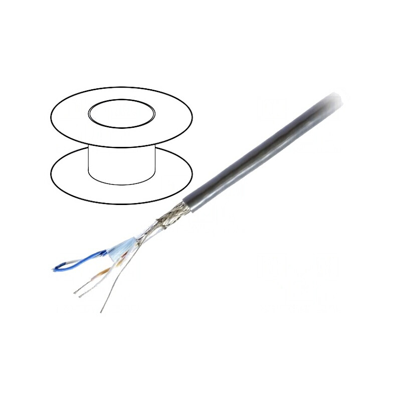 Cablu RS232 RS485 152m PVC Crom 30V 120Ω | Electronic-mag.ro | Componente Electronice Cablu RS232 RS485 152m PVC Crom 30V 120Ω | Electronic-mag.ro | Componente Electronice