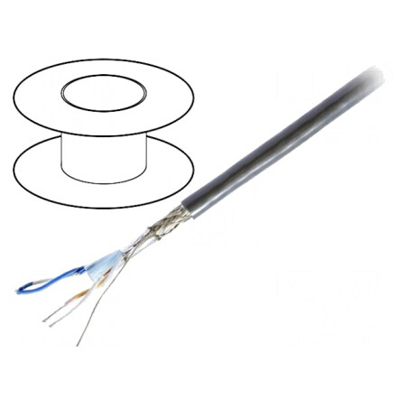 Cablu RS232 RS485 152m PVC Crom 30V 120Ω | Electronic-mag.ro | Componente Electronice