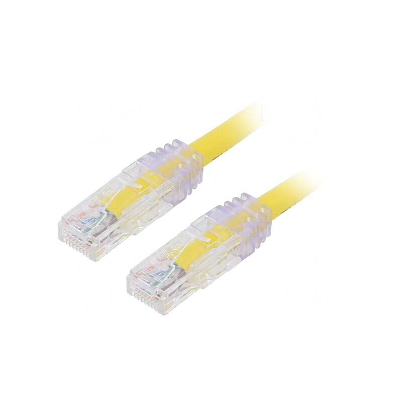 Patch cord TX6A UTP 6a PVC Galben 1m 24AWG | Electronic-mag.ro | Componente Electronice Patch cord TX6A UTP 6a PVC Galben 1m 24AWG | Electronic-mag.ro | Componente Electronice