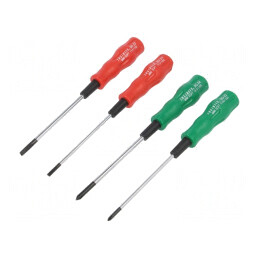 Kit Șurubelnițe Phillips și Plate 4 Bucăți | Electronic-mag.ro | Componente Electronice