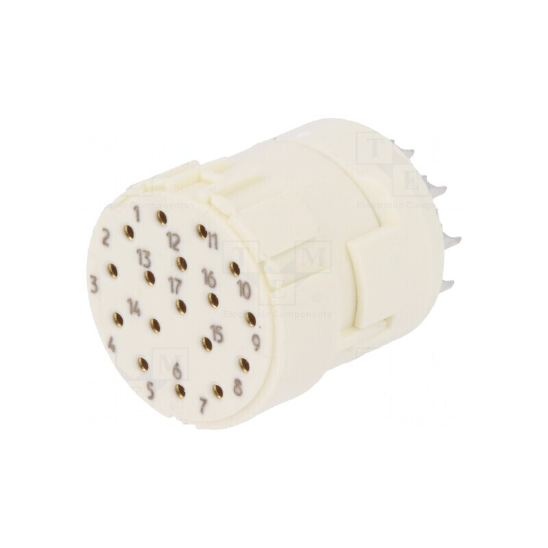 Conector M23 17 PIN Mamă Lipire 160V 8A | Electronic-mag.ro | Componente Electronice