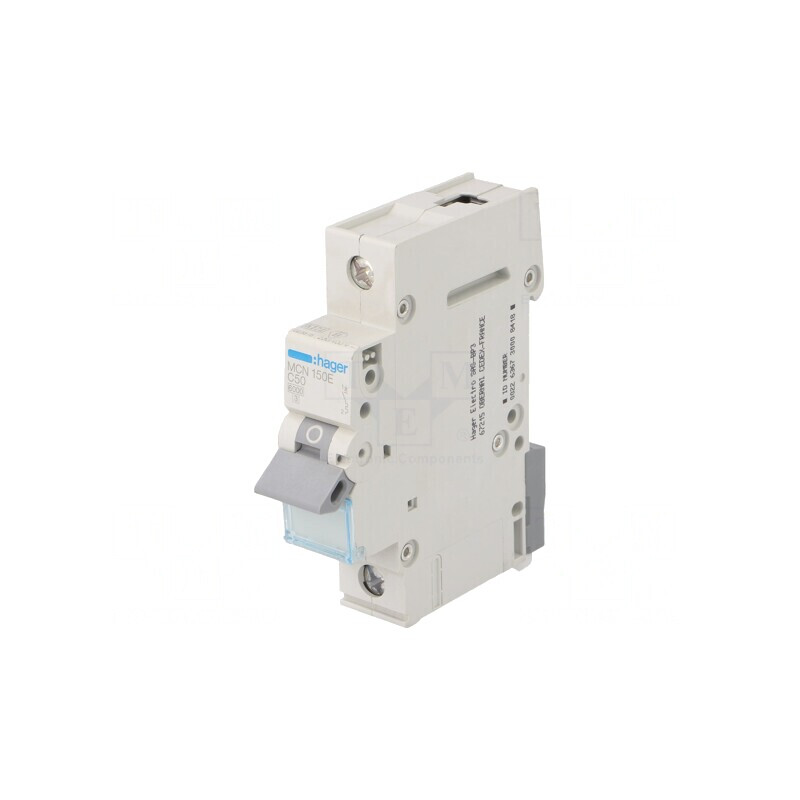 Întrerupător de Supracurent 50A 1P 6kA 230/400V | Electronic-mag.ro | Componente Electronice