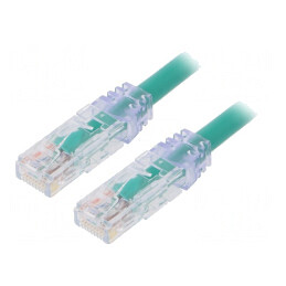 Patch cord UTP Cat6a 1m Verde | Electronic-mag.ro | Componente Electronice