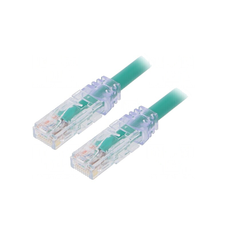 Patch cord UTP Cat6a 1m Verde | Electronic-mag.ro | Componente Electronice Patch cord UTP Cat6a 1m Verde | Electronic-mag.ro | Componente Electronice