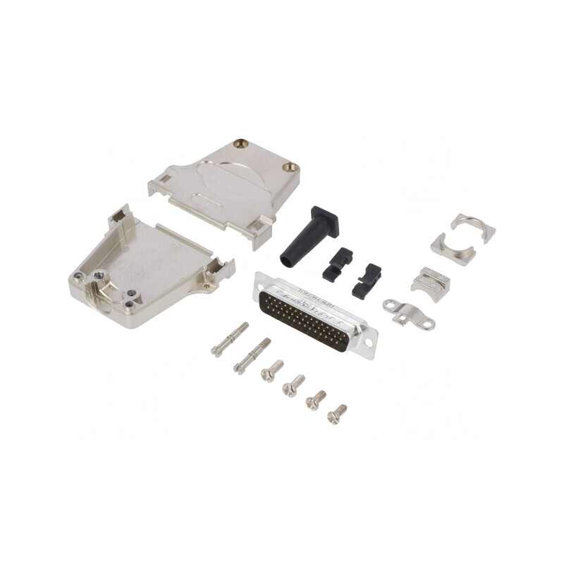 D-Sub HD 44-Pin Tată Drept Lipire pe Cablu Gold Flash | Electronic-mag.ro | Componente Electronice