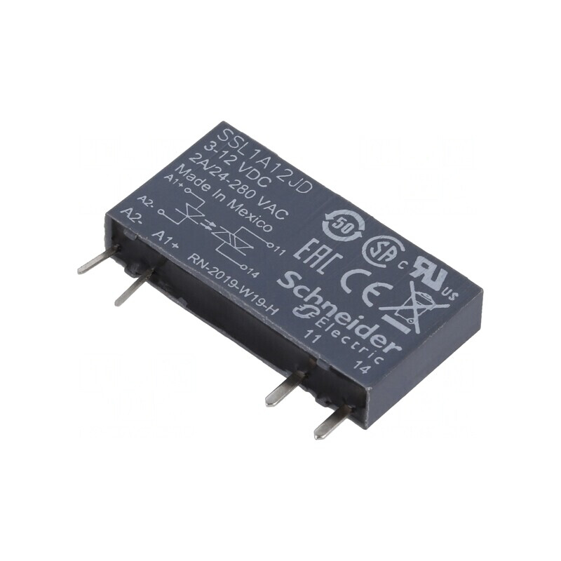 Releu Semiconductor 3-12VDC 2A 280VAC SSL1A12JD | Electronic-mag.ro | Componente Electronice