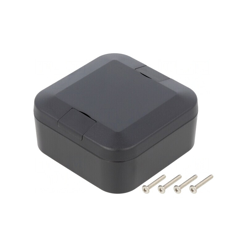 Carcasă Universală WP ABS Grafit IP67 75x75x35mm | Electronic-mag.ro | Componente Electronice