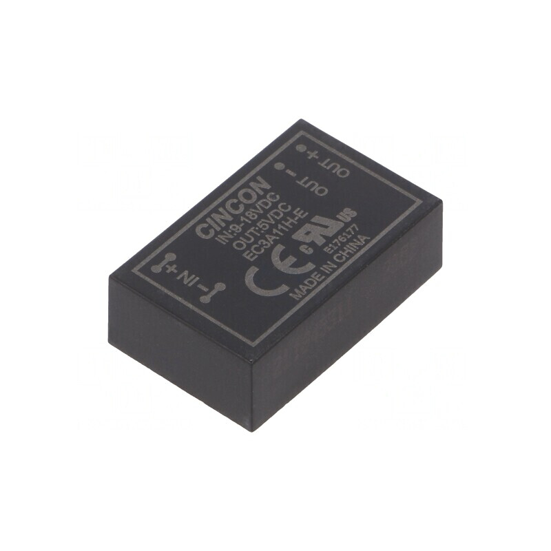 Convertor DC/DC 3W 9-18V la 5V 309mA DIP24 | Electronic-mag.ro | Componente Electronice Convertor DC/DC 3W 9-18V la 5V 309mA DIP24 | Electronic-mag.ro | Componente Electronice