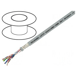 Cablu Date LifYCY 12x2x0,2mm2 Gri