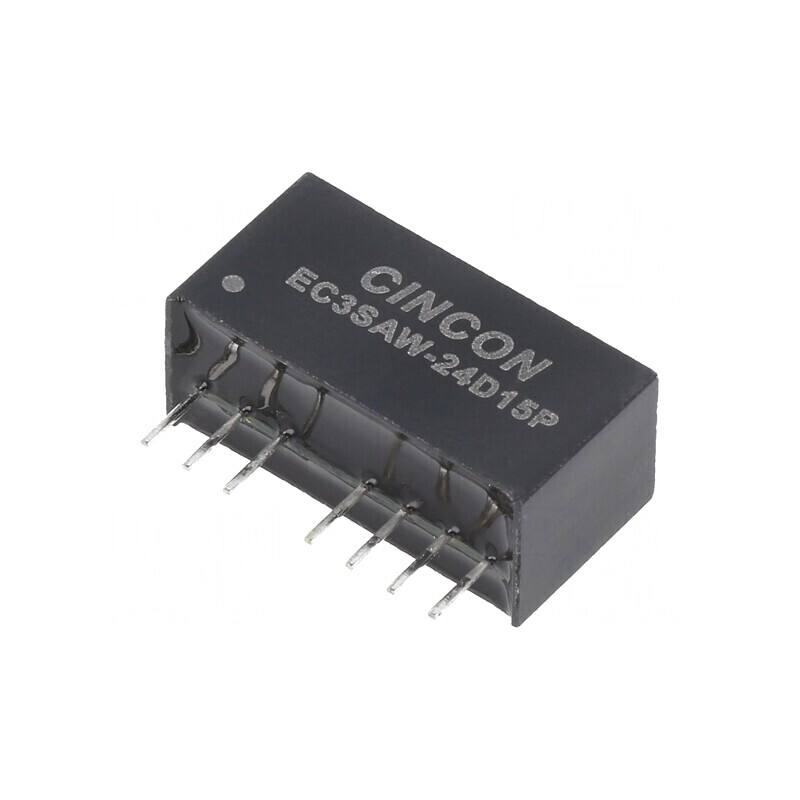 Convertor DC/DC 3W 9-36V la 15V/-15V SIP8 | Electronic-mag.ro | Componente Electronice Convertor DC/DC 3W 9-36V la 15V/-15V SIP8 | Electronic-mag.ro | Componente Electronice